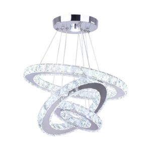 Winretro Modern LED Crystal Chandelier